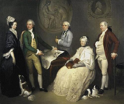 Franciszek Smuglewicz Portrait of James Byres of Tonley and his family